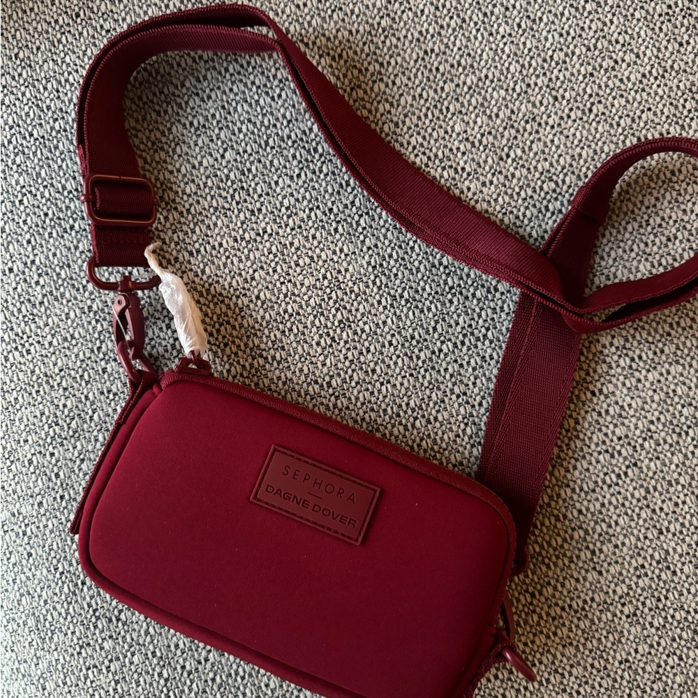 Dagne Dover Burgundy Crossbody Bag - Picture 2 of 2